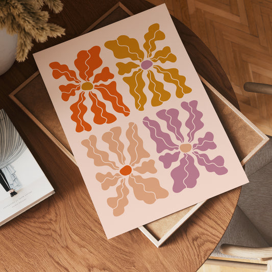 Petal Variations Poster