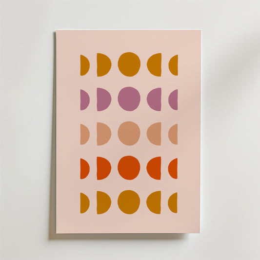 Phases of Color Poster