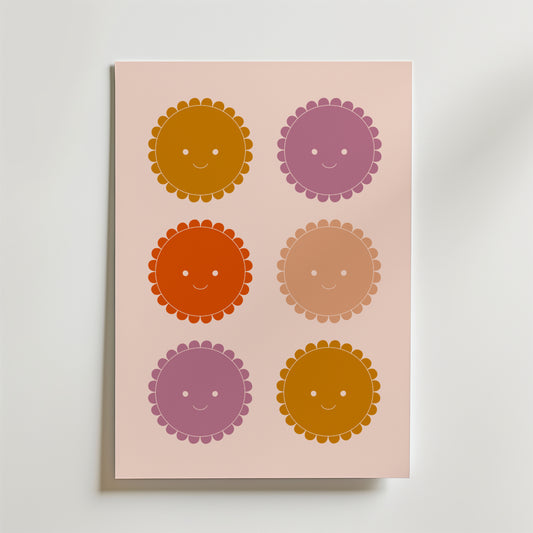 Happy Dots Poster