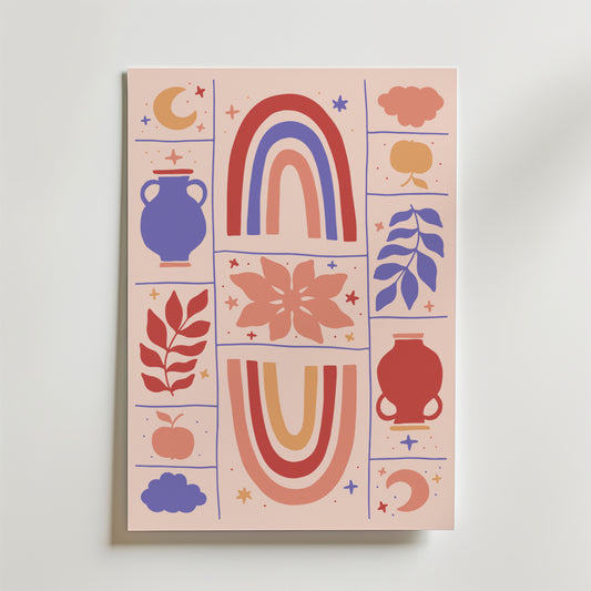 Rainbow Harmony Poster