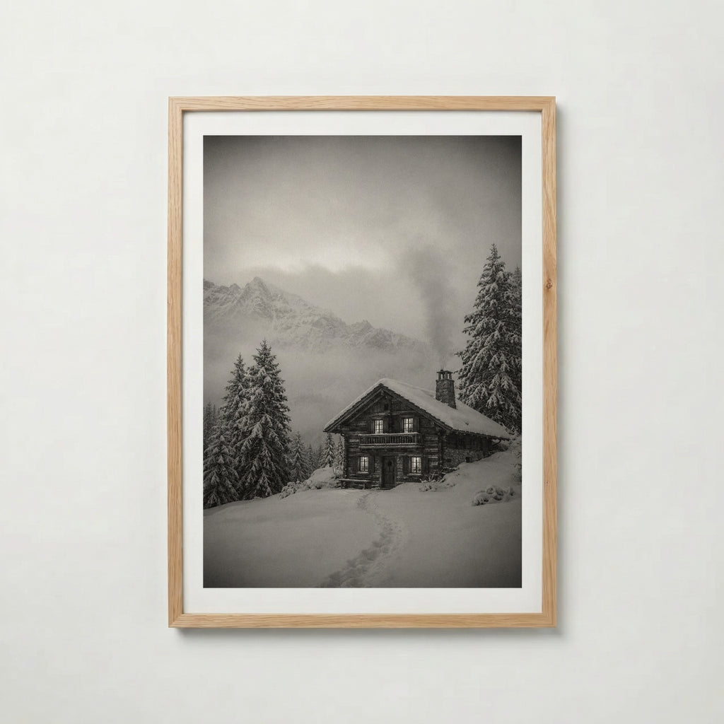 Cabin in the Storm Poster