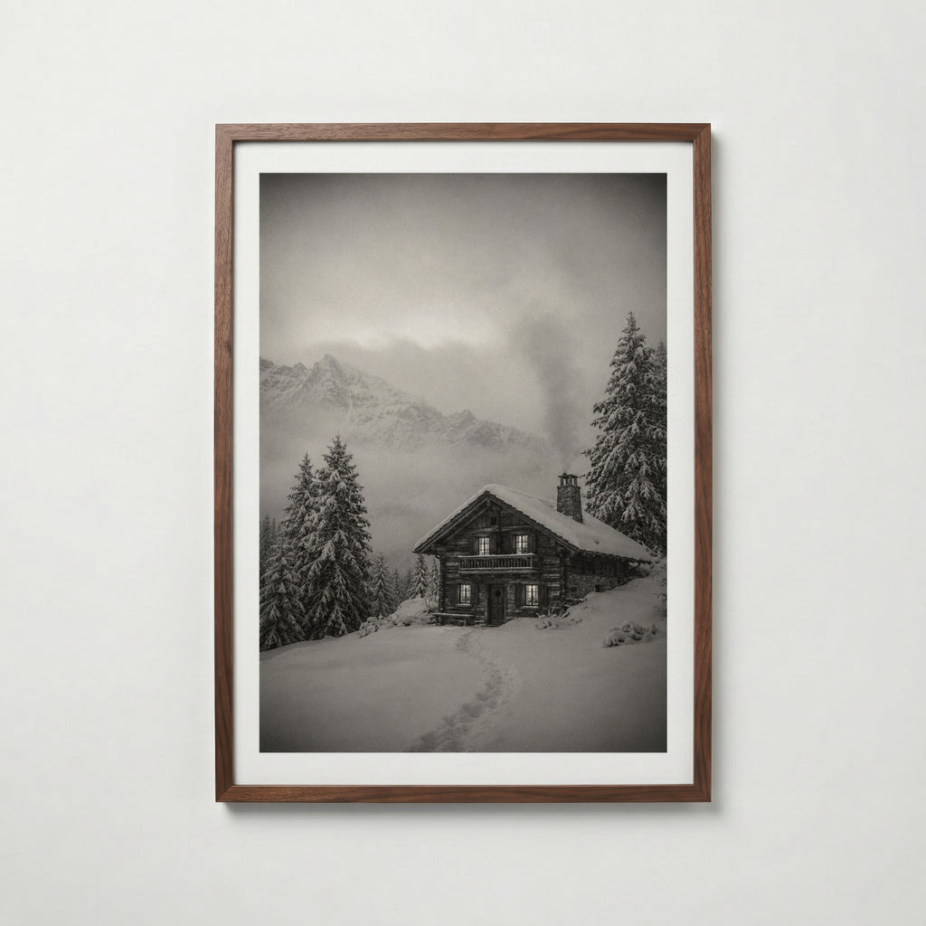 Cabin in the Storm Poster