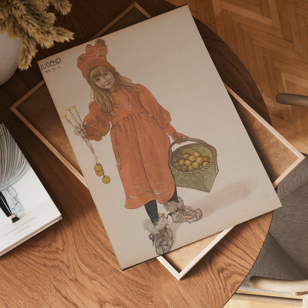 Carl Larsson Brita as Iduna Poster