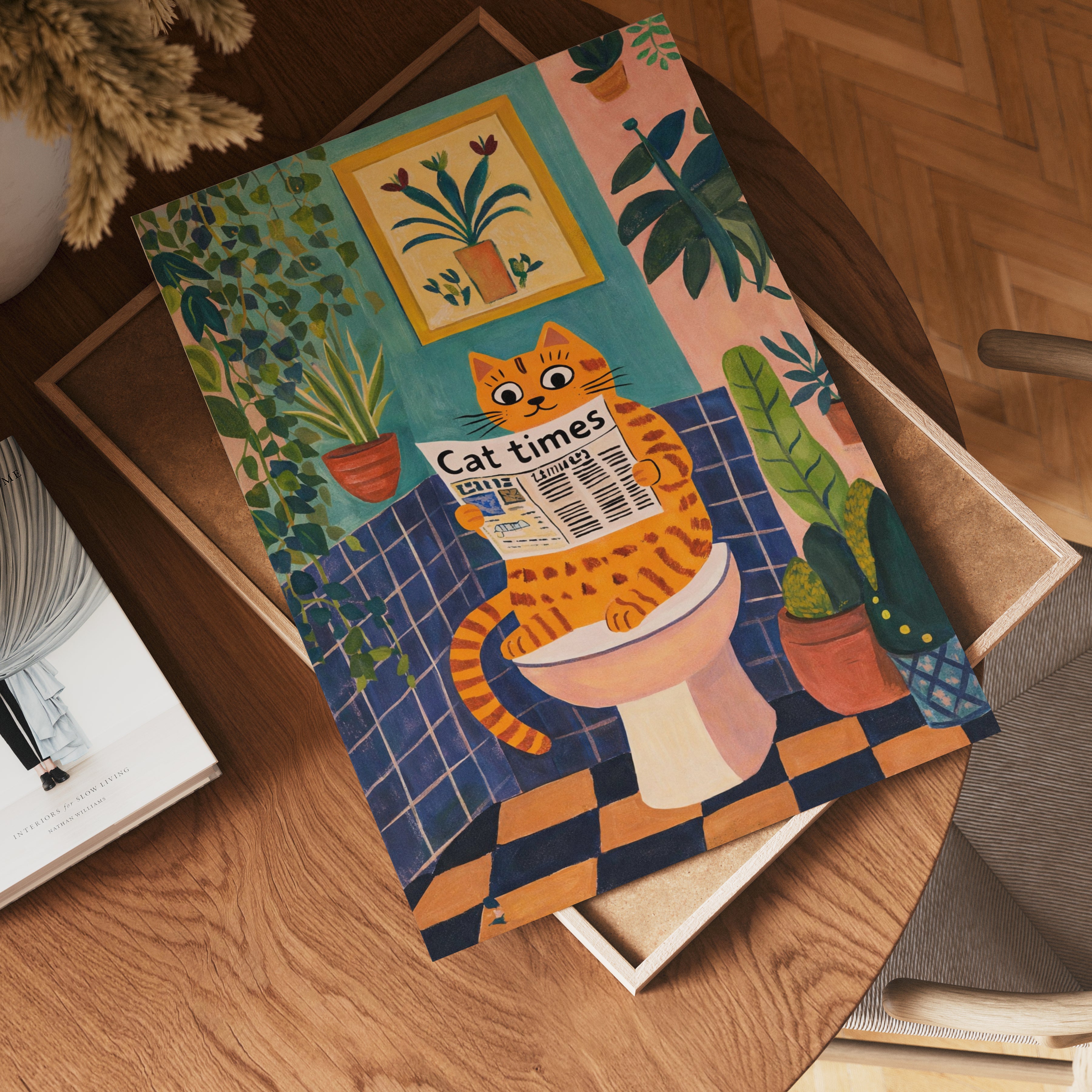 Cat Times Bathroom Ritual Poster