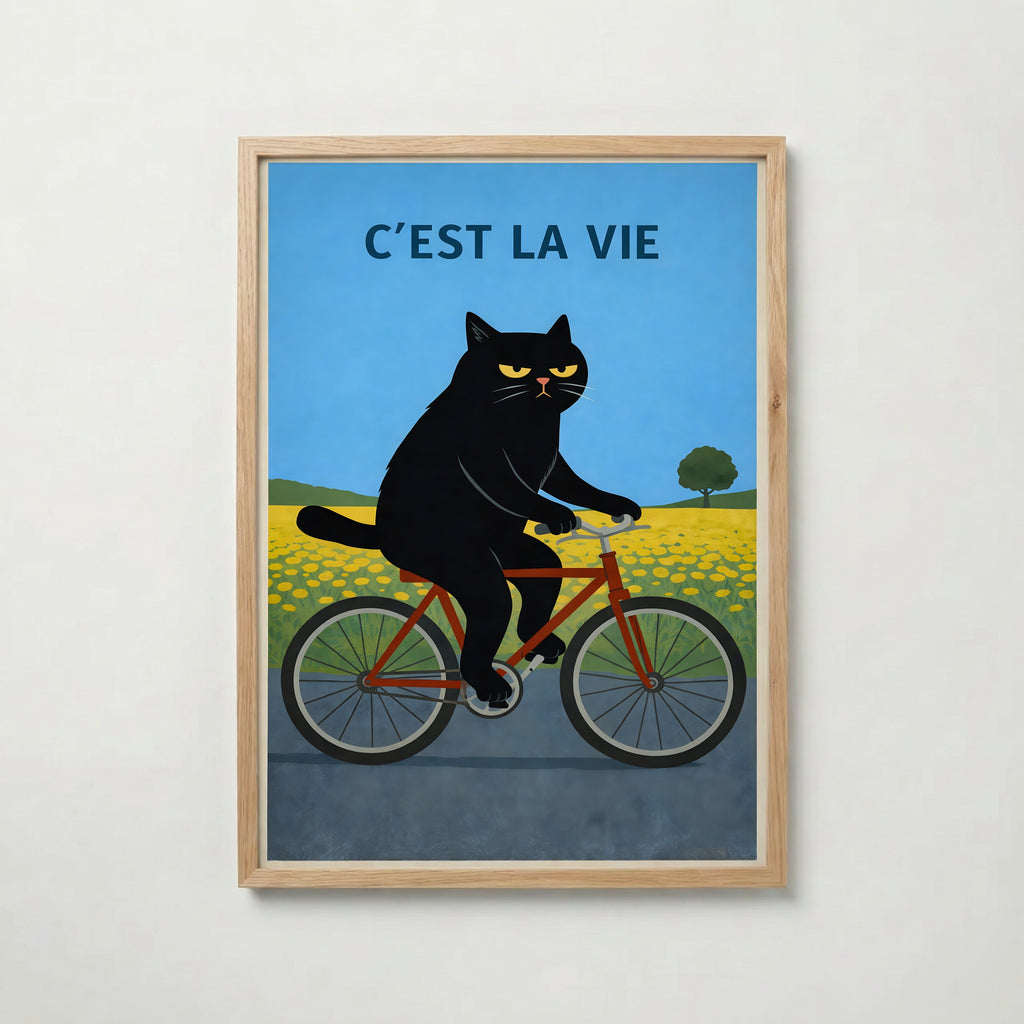 C’est La Vie Poster affisch – köp poster online – Bozetto väggdekoration