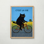 C’est La Vie Poster affisch – köp poster online – Bozetto väggdekoration