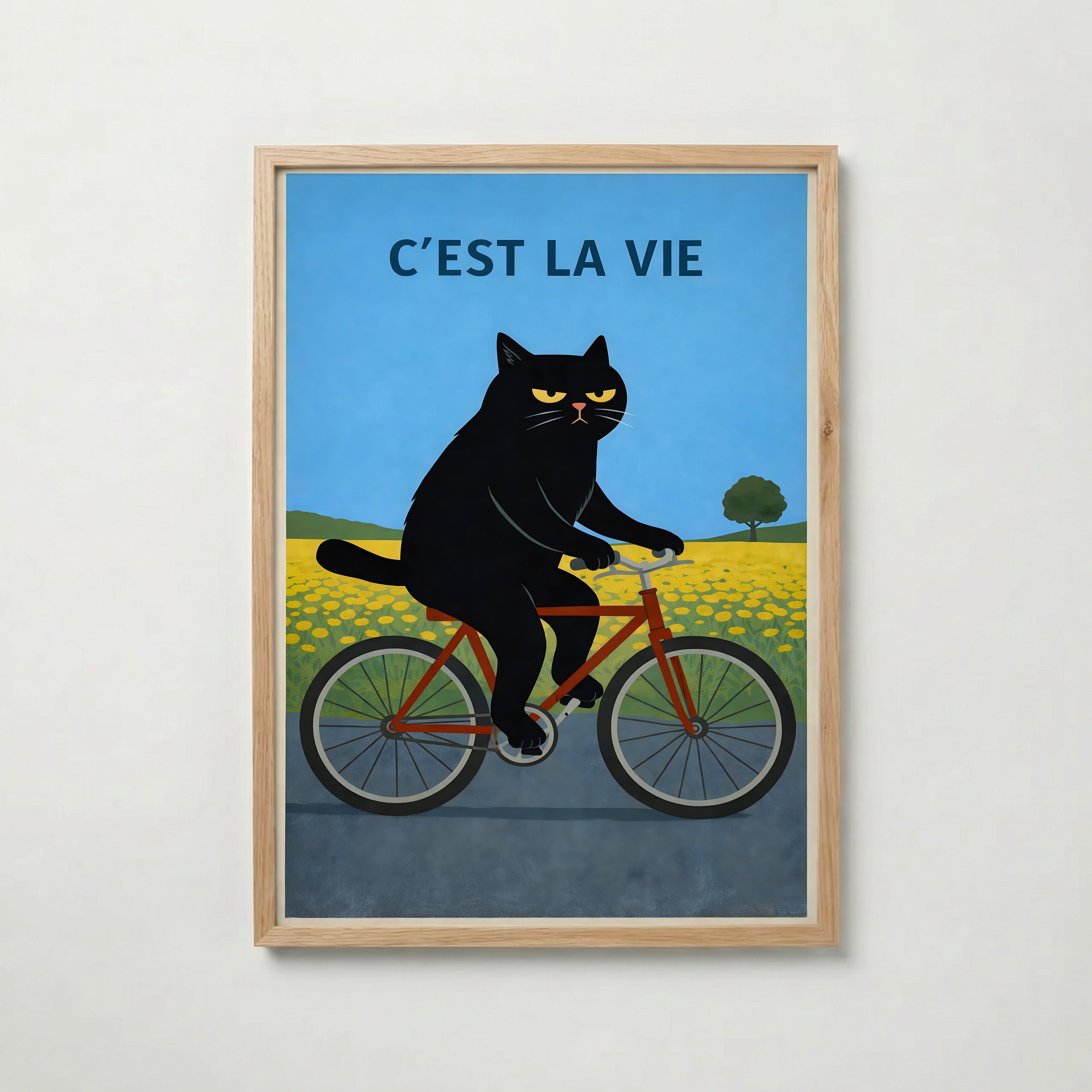 C’est La Vie Poster affisch – köp poster online – Bozetto väggdekoration