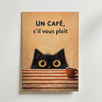 Un Café, S’il Vous Plaît Poster