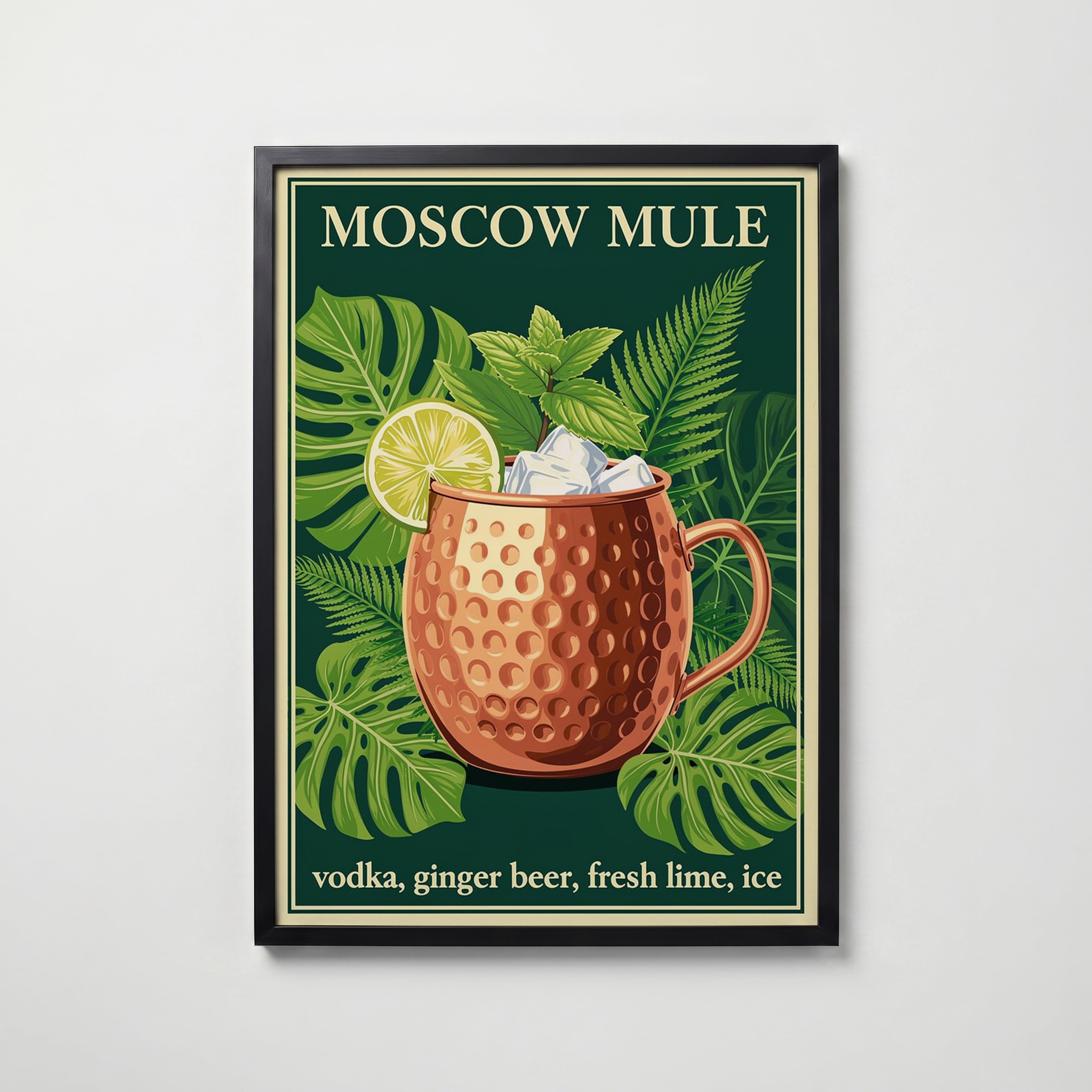 Copper Garden Poster i hemmiljö