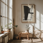 Bold Abstract Shapes Poster