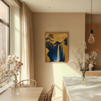 Golden Cascade Silence Poster