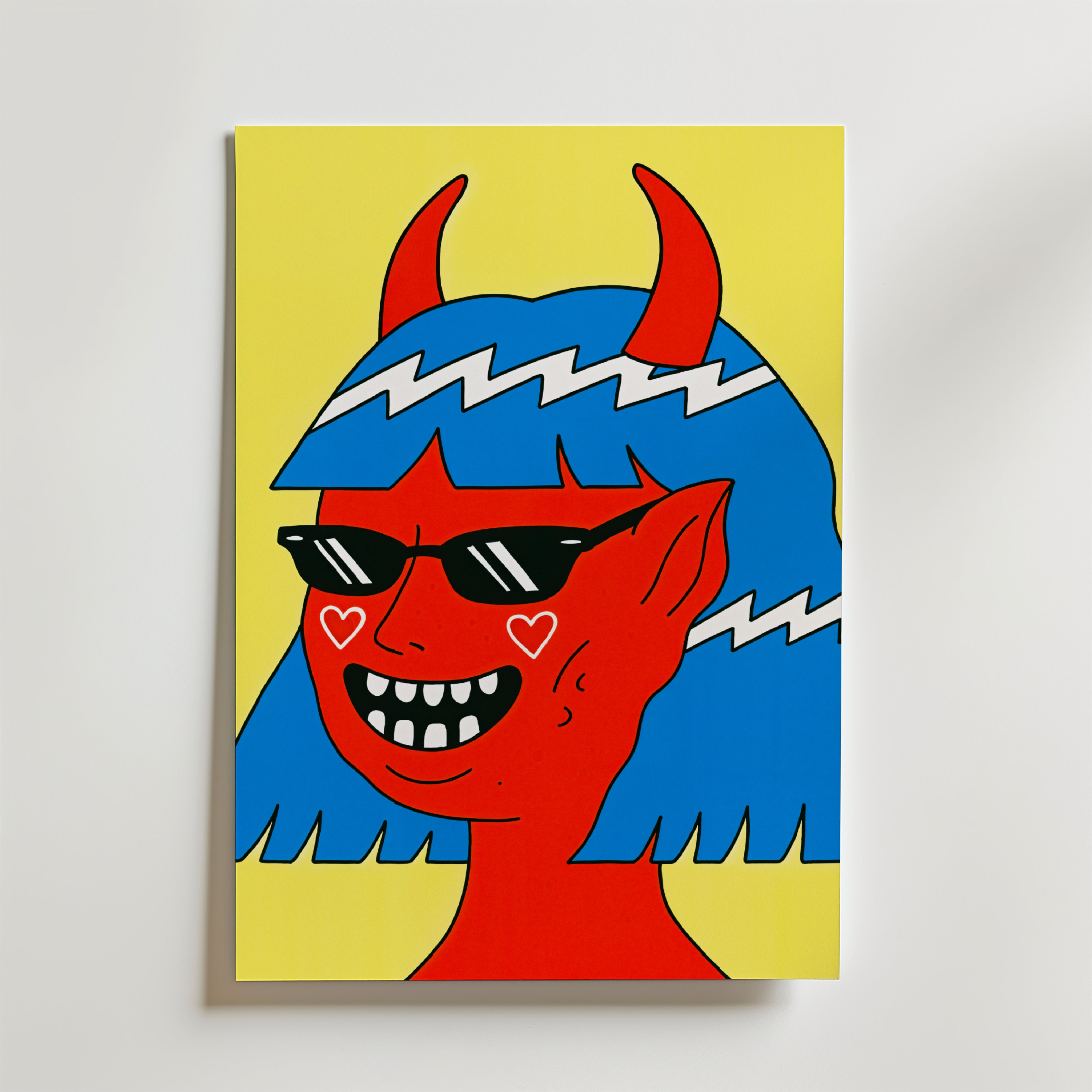 Devil in Love Poster - Affisch – Bozetto