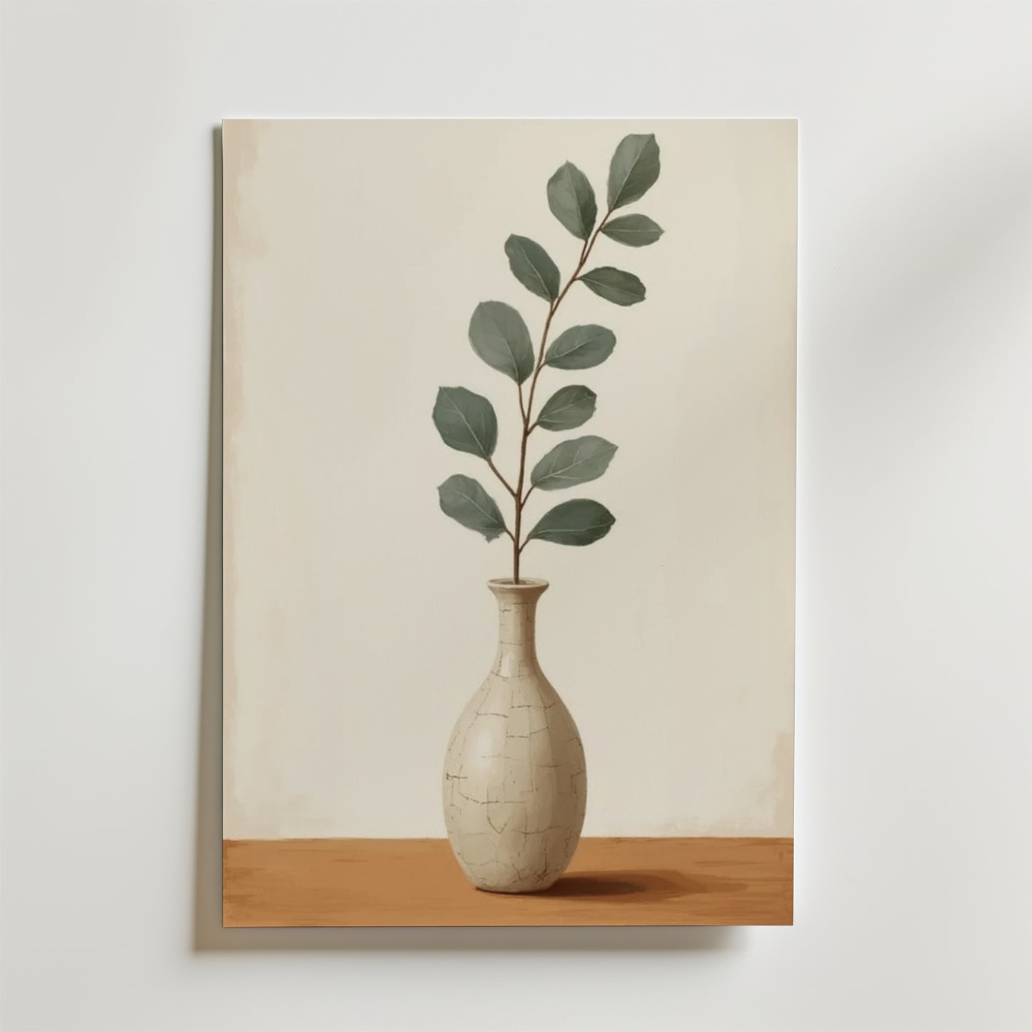 Ceramic Crackle Vase Poster