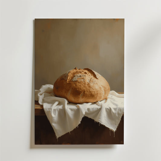 Sourdough Bread Loaf Poster