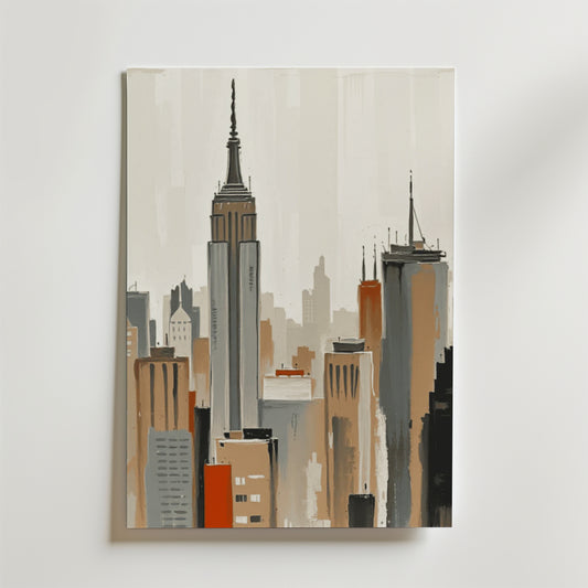 Empire Skyline Poster