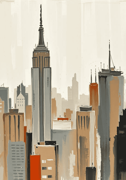 Empire Skyline Poster