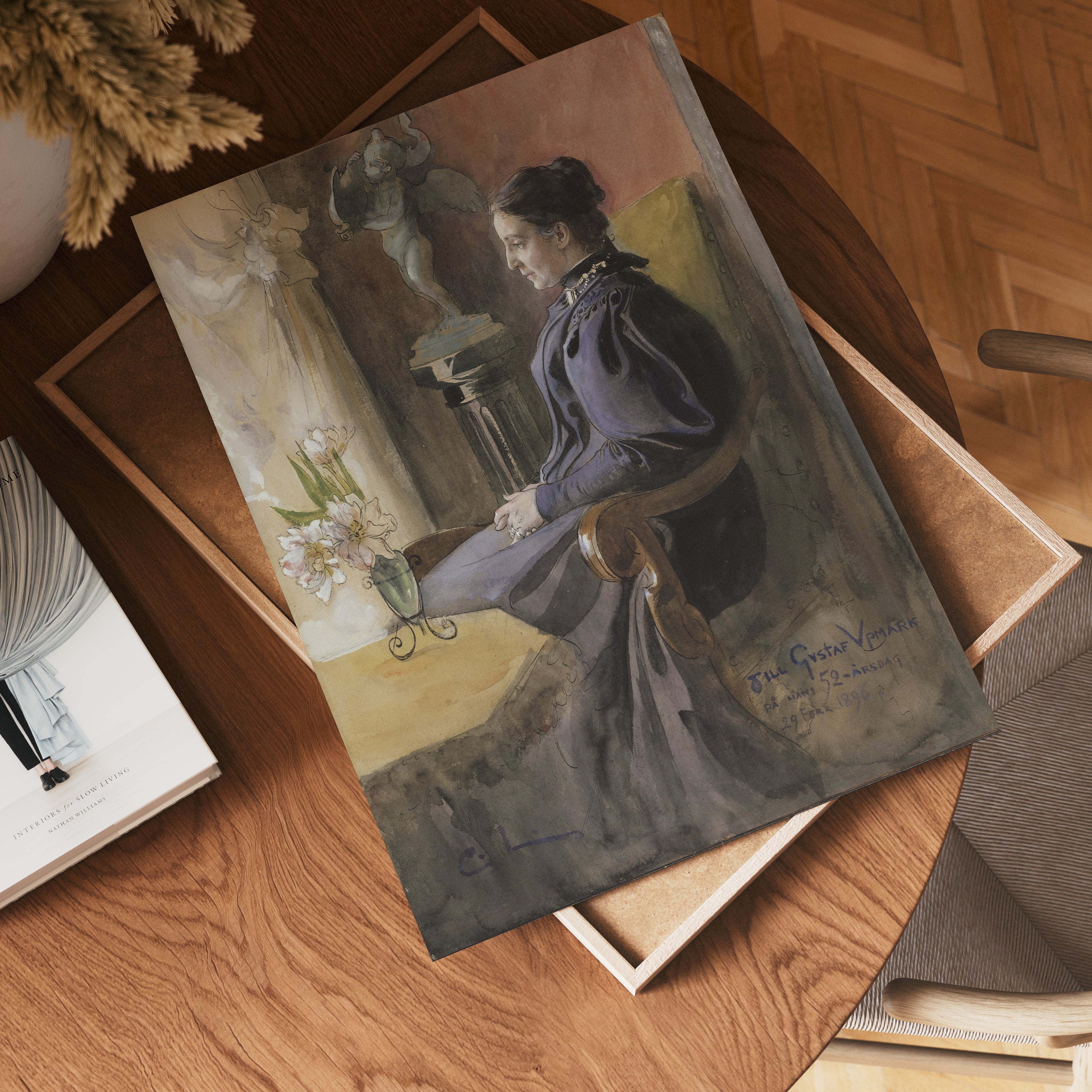 Carl Larsson Eva Upmark Poster