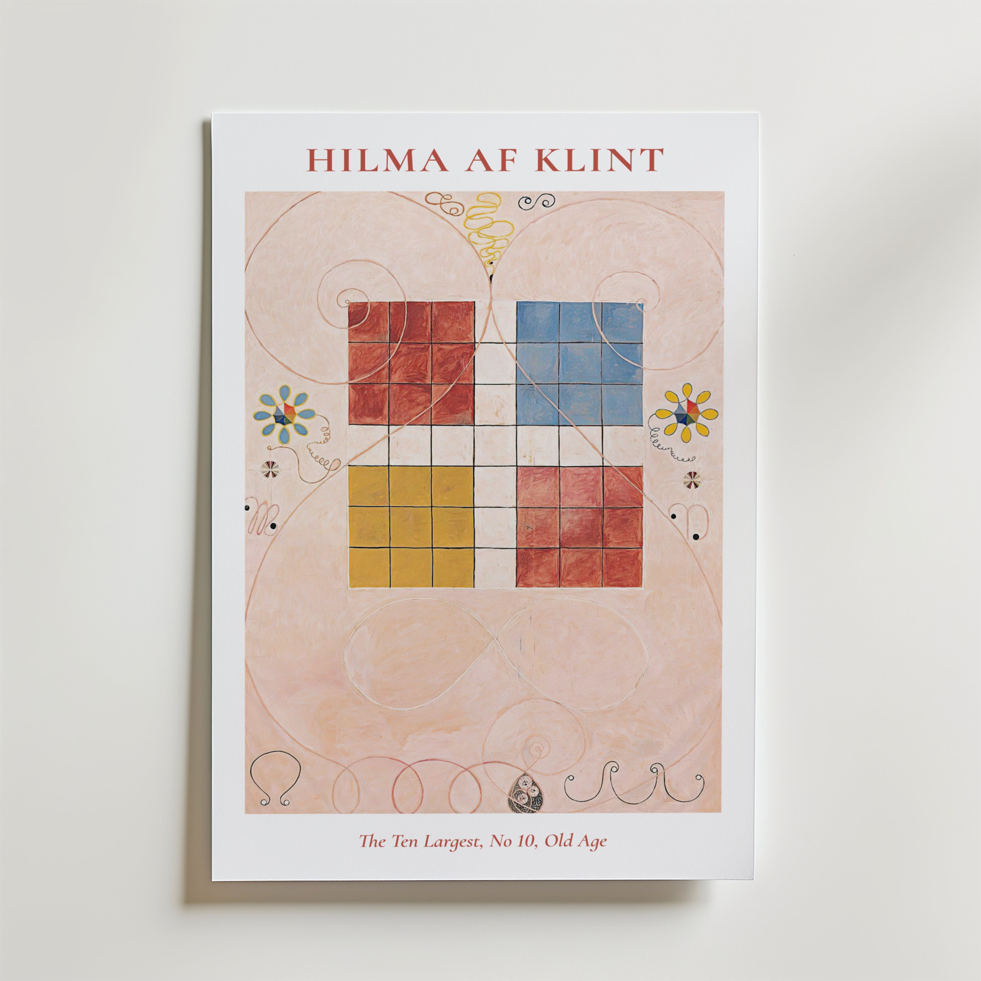 Hilma af Klint The Ten Largest No. 10 Old Age Poster