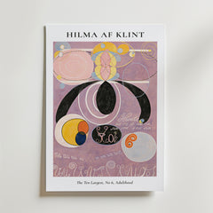 Hilma af Klint The Ten Largest No. 6 Adulthood Poster