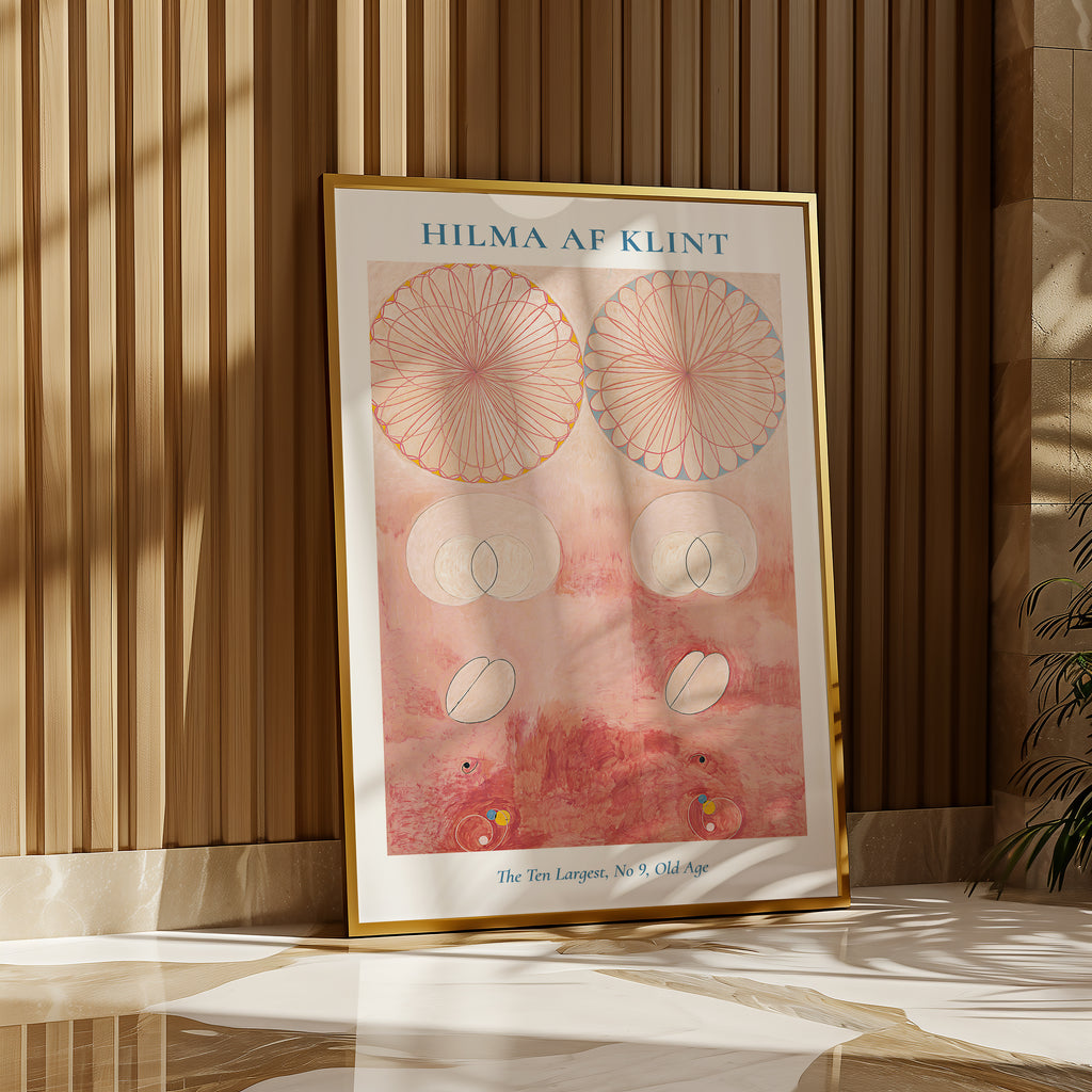 Hilma af Klint The Ten Largest No. 9 Old Age Poster