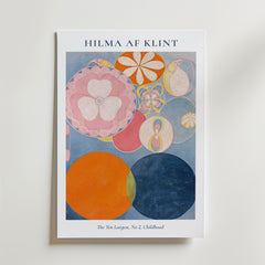 Hilma af Klint The Ten Largest No. 2 Childhood Poster