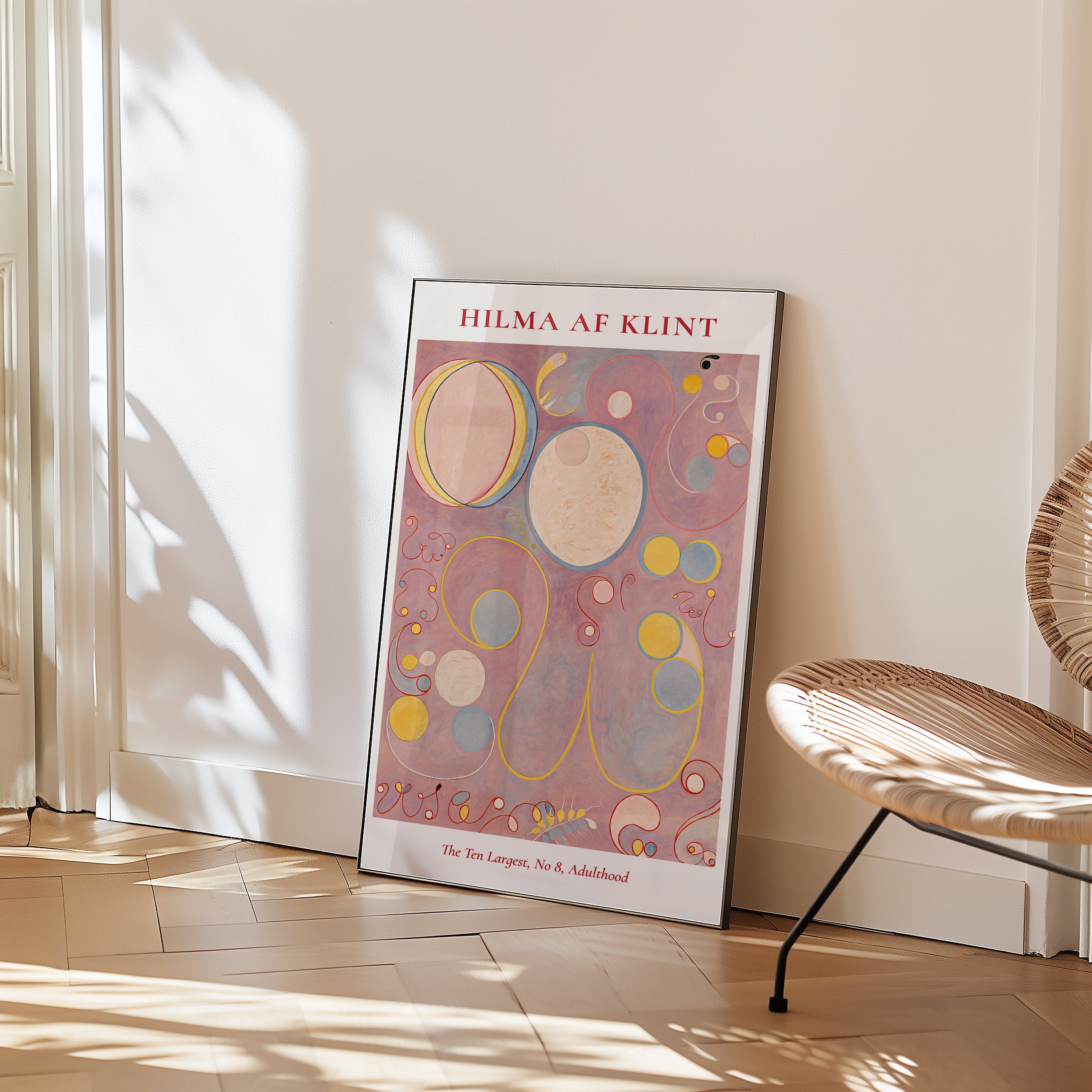 Hilma af Klint The Ten Largest No. 8 Adulthood Poster