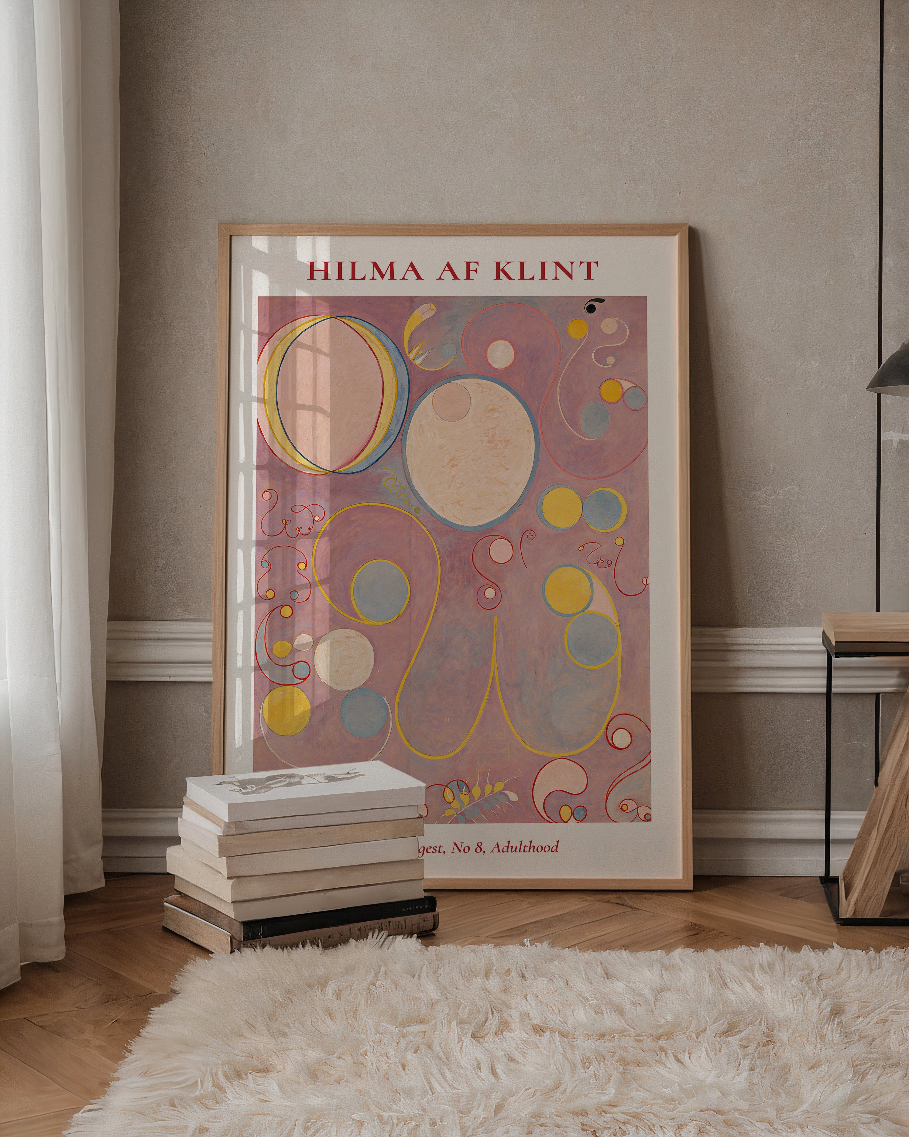 Hilma af Klint The Ten Largest No. 8 Adulthood Poster