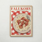 Falukorv Poster affisch – köp poster online – Bozetto väggdekoration