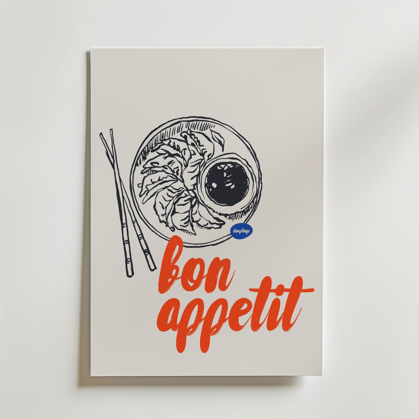 Chopstick Love Poster