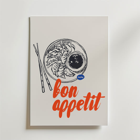 Chopstick Love Poster