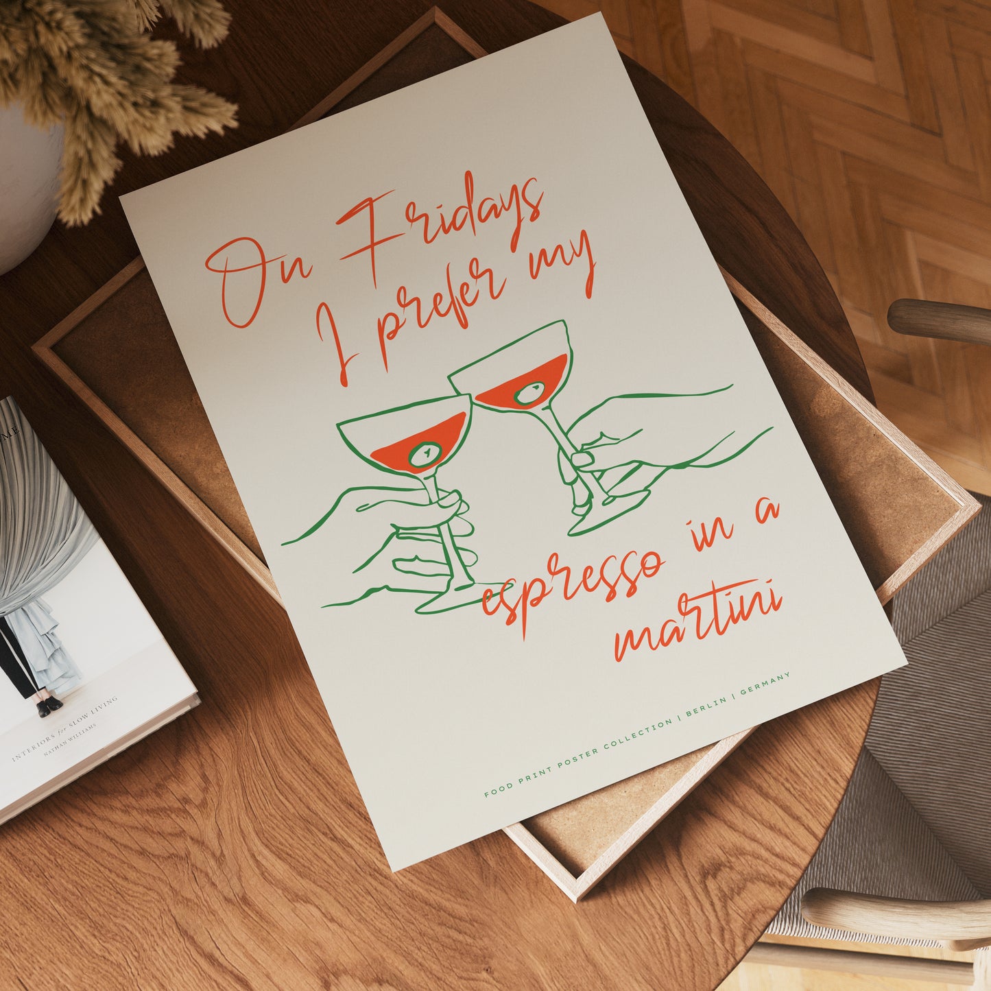 Friday Espresso Martini Poster