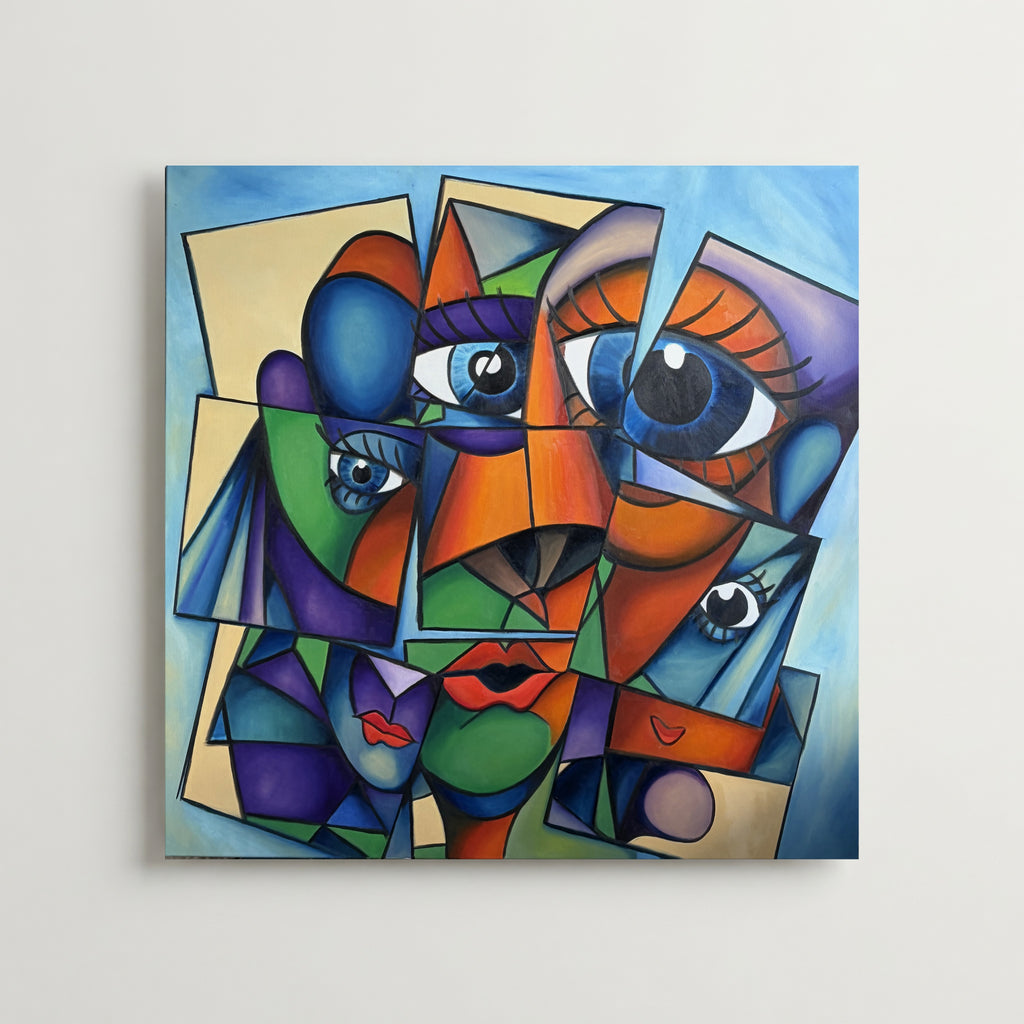 Fragmented - Tony Nilsson affisch – poster till väggdekoration – köp online hos Bozetto