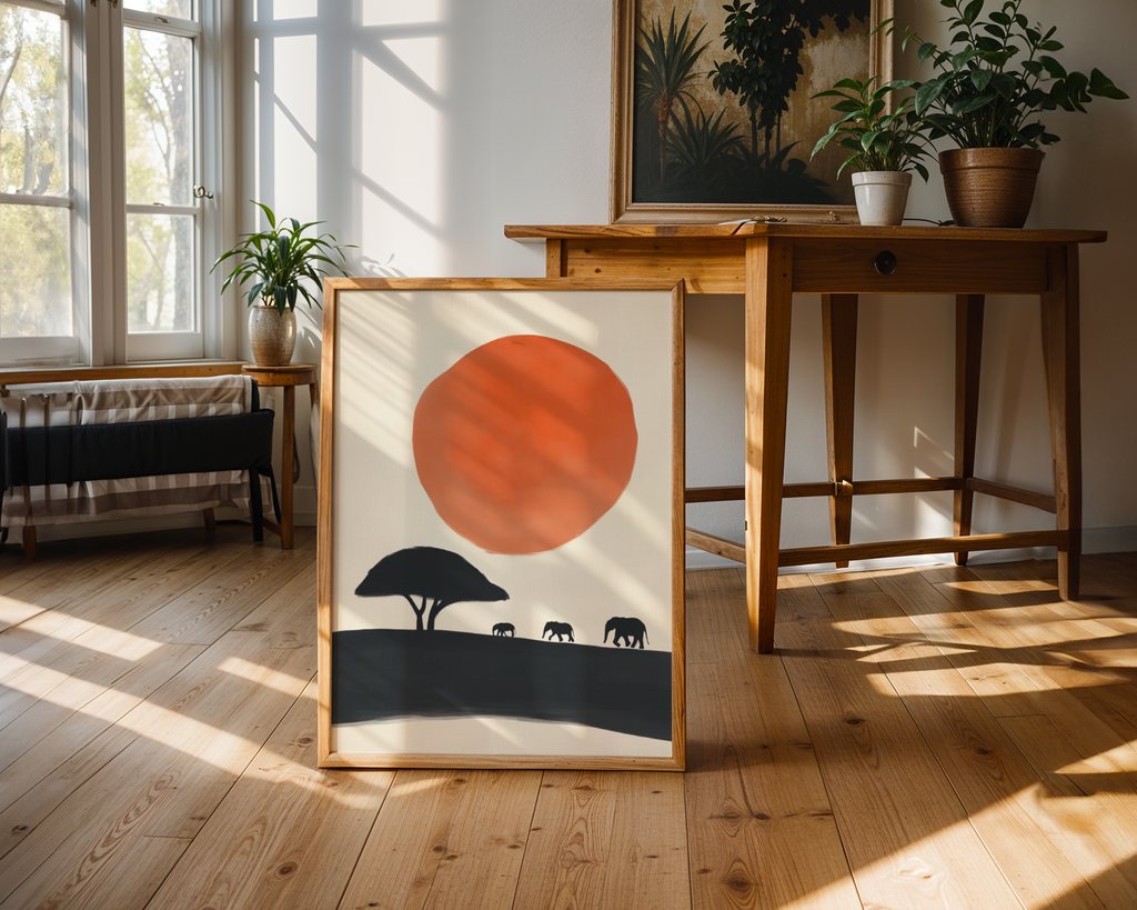 Savanna Silence Poster