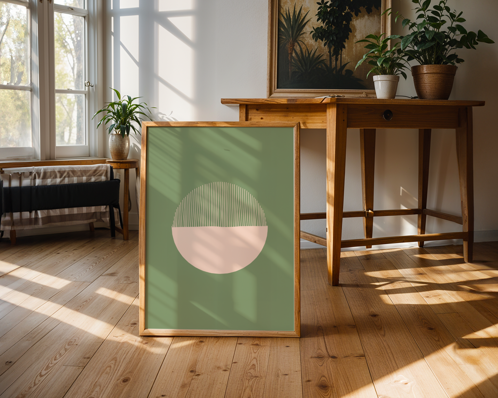 Green Balance Poster