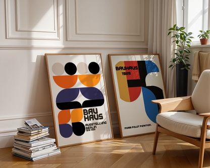 Bauhaus Form and Function Poster