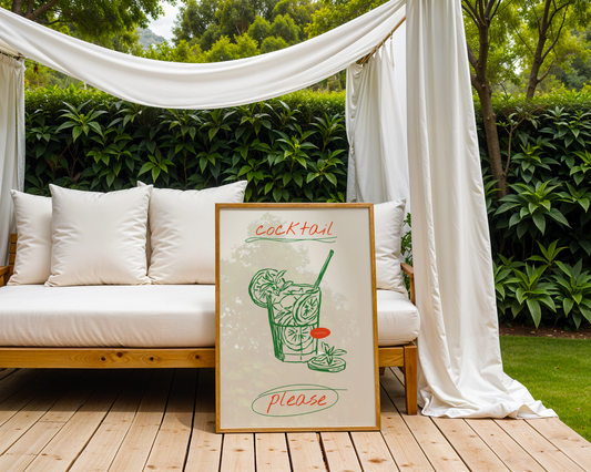 Cocktail Please Poster