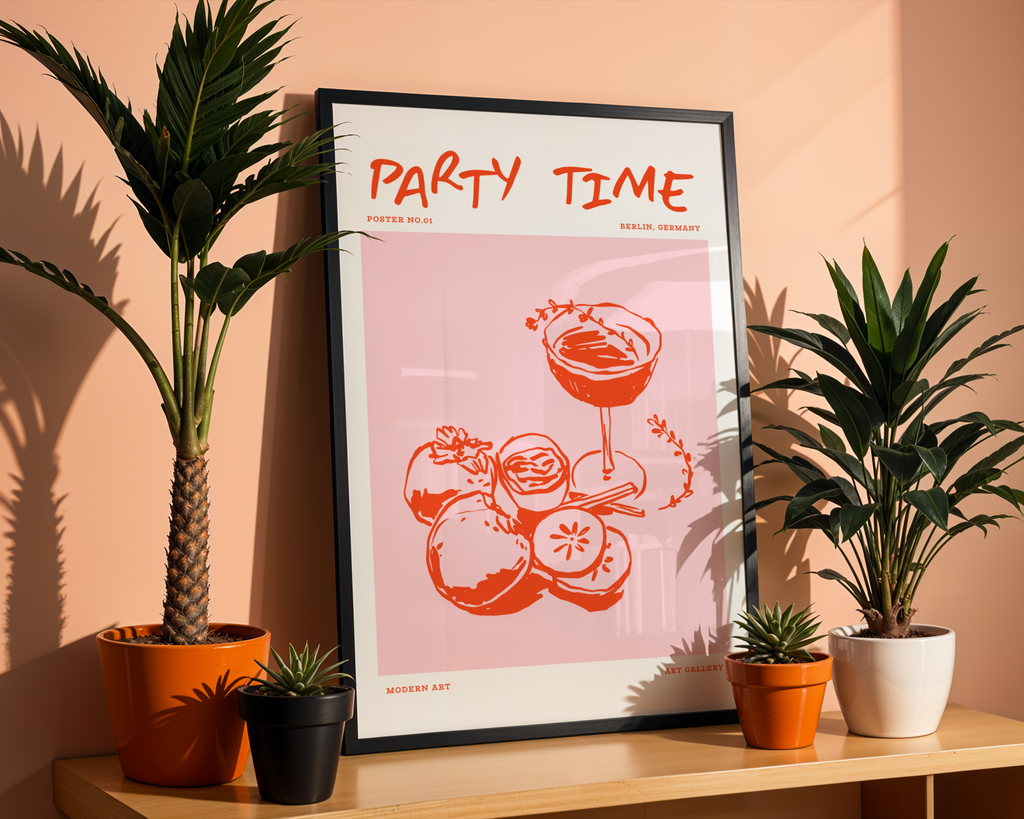 Berlin Party TIme Poster