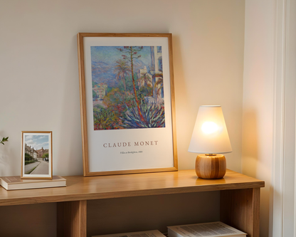 Claude Monet Villas At Bordighera Poster