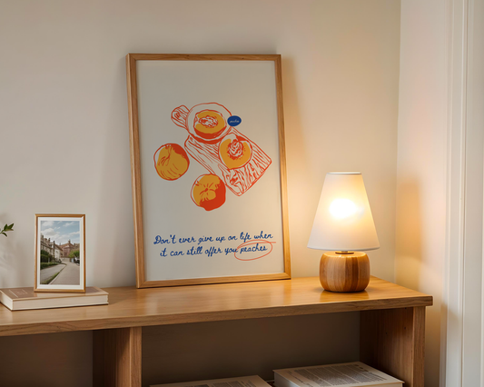 Life Is Peaches Poster