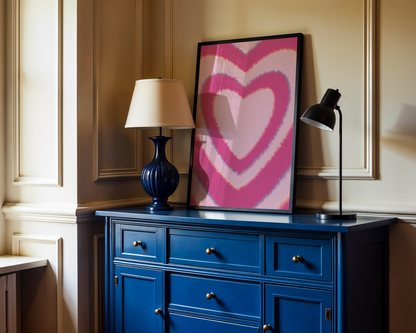 Electric Heart Poster