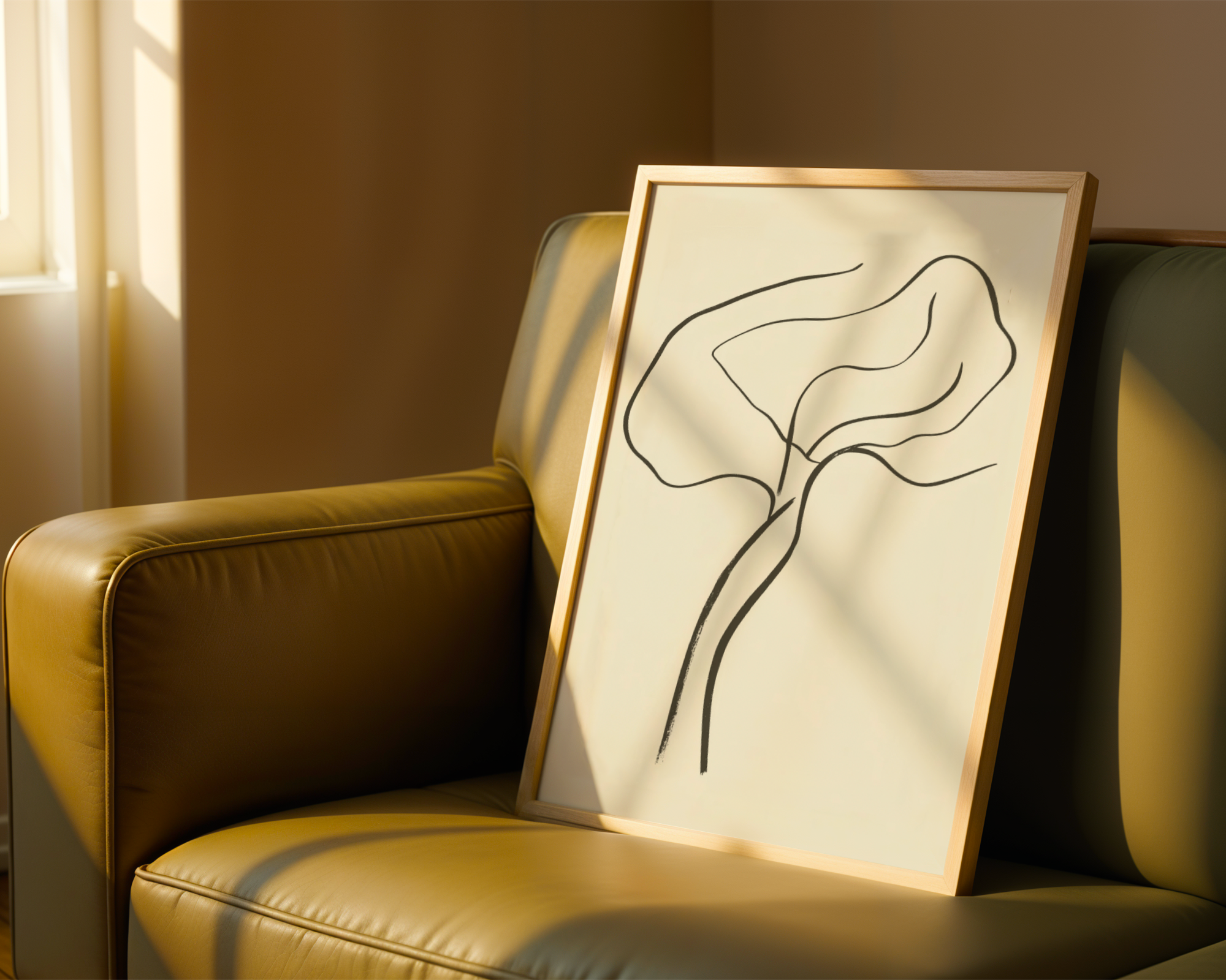 Dancing Tree Line Poster