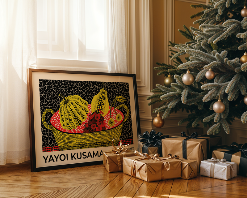 Yayoi Kusama – Fruit Basket (1983) Poster