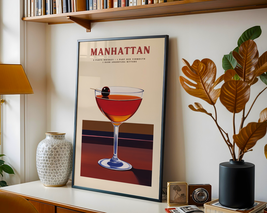 Manhattan No.2 Drink Poster