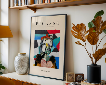 Colorful Abstract Face Poster