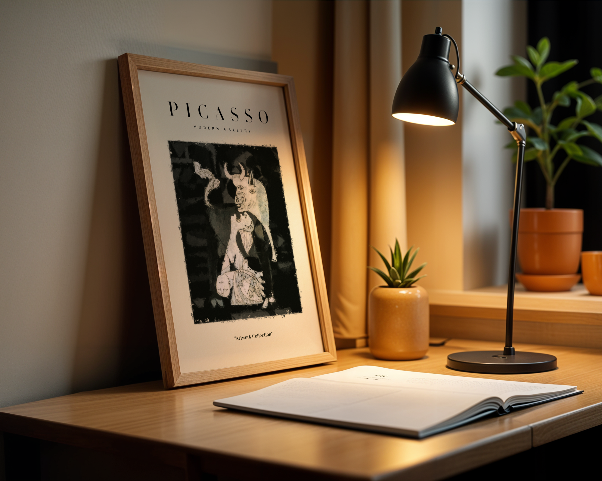 Picasso Beast Of Sorrows Poster