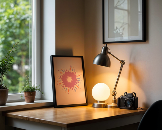 Pink Paintburst Energy Poster