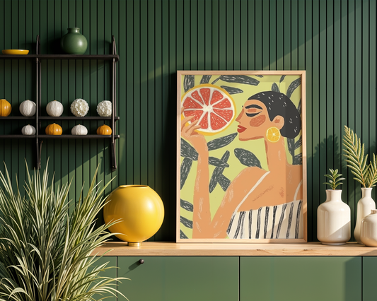 Citrus Muse Poster
