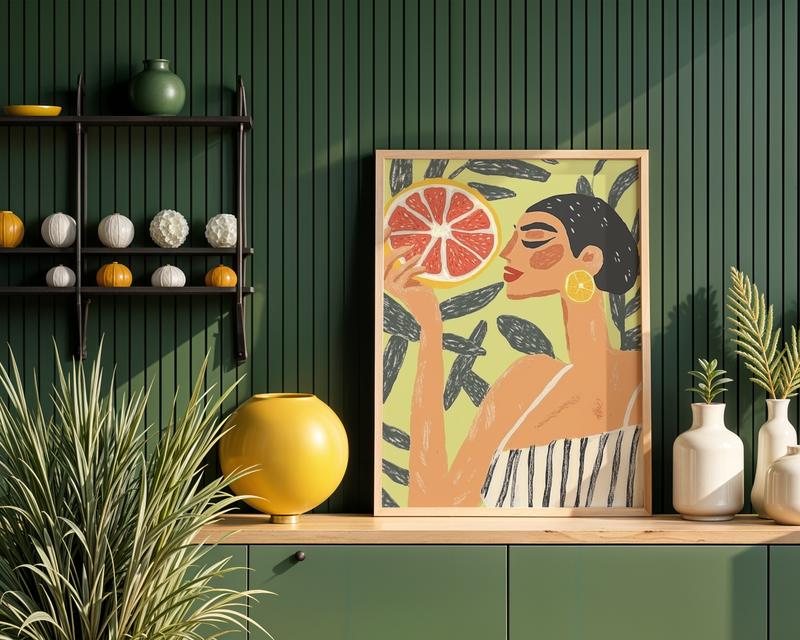 Citrus Muse Poster