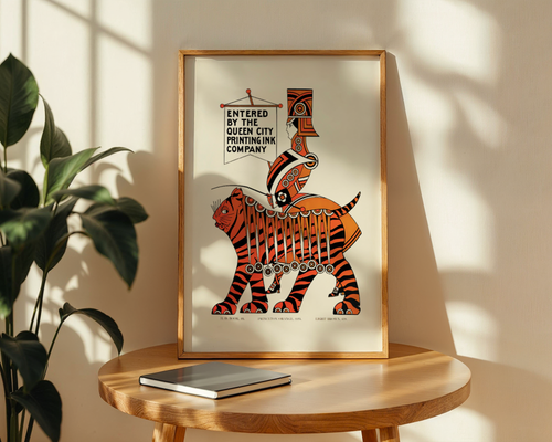 Entered By The Queen Poster