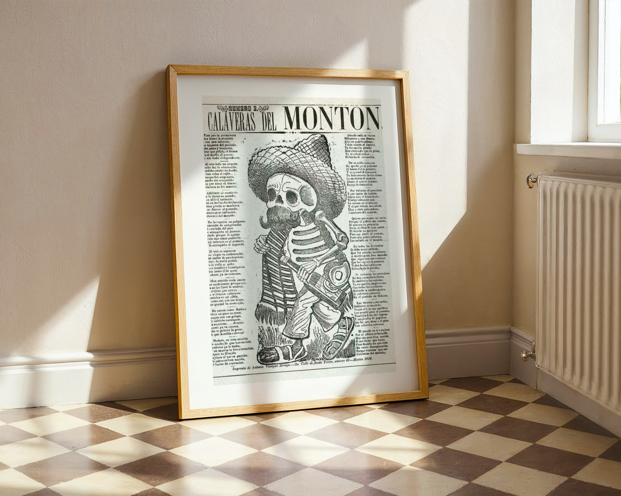 Calaveras Del Monton Poster